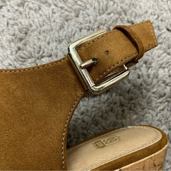 🤎Route 66 • tan wedge cork heel • 7 - Picture 9 of 9